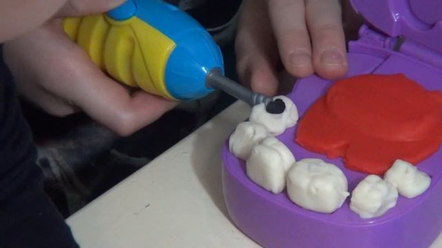Hippo Dentist Set Лечим зубы бегемоту
