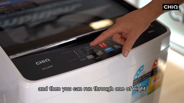 CHiQ TOP LOADER WASHING MACHINE (WTL80W)