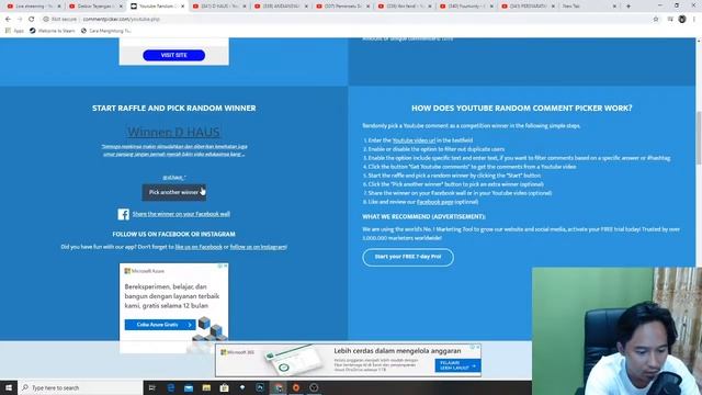 PENGUMUMAN GIVEAWAY 10 HANDPHONE SAMSUNG A10 S смотреть онлайн