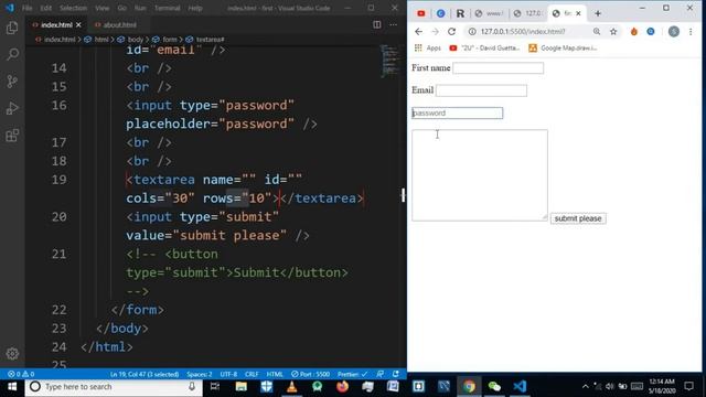 9: How to create forms in Html смотреть онлайн