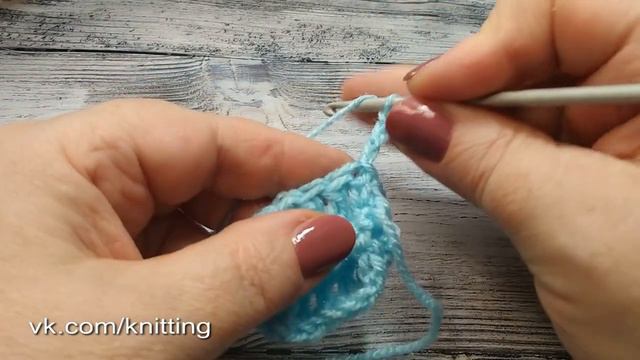Резинка крючком для манжета. Crochet elastic for cuff смотреть онлайн