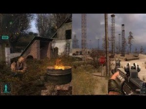 Сталкер тень чернобыля на движке Зова припяти