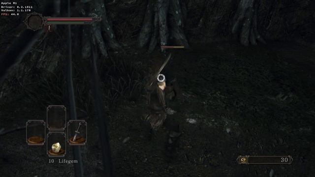 Dark Souls II: Scholar of the First Sin - CrossOver 21 Beta 2 - M1 Apple Silicon MacBook Air 2020 смотреть онлайн
