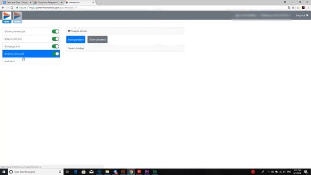 Создаем чат-бота, проводящего опросы в Telegram