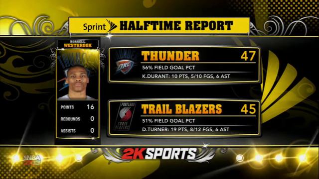 NBA 2K13 myCareer - Full Game HOF) - WCF Game 2 vs OKC смотреть онлайн