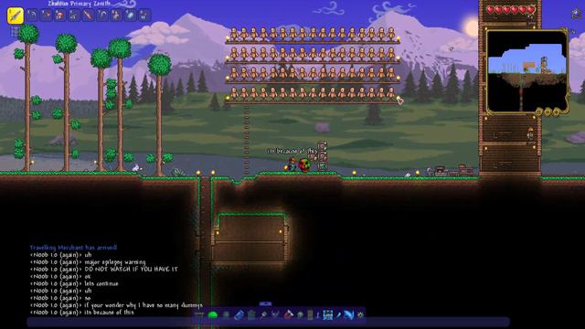 I have broken the zenith progression mod. (Epilepsy warning. Do not watch if you have it) смотреть онлайн