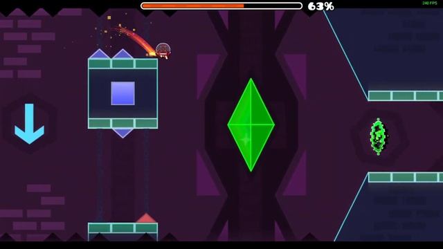 16k Attempts | Jewels of Atlantis [Hard] by Seafarer (3 Coins) - Geometry Dash [Hardest Coins I got смотреть онлайн