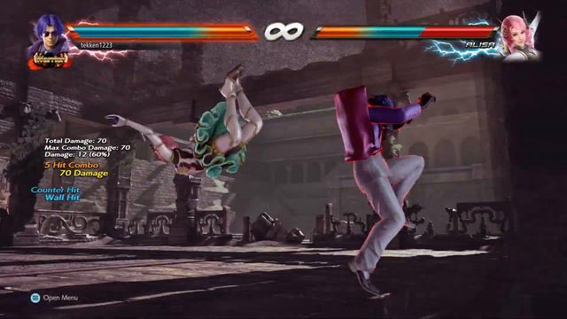 tekken 7 lee combo (floor break) смотреть онлайн
