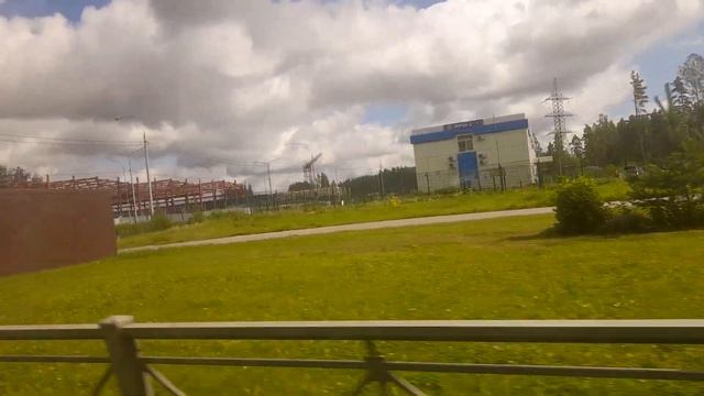 Автобус 194. Ст. м. Комендатский Проспект - Завод Hyundai смотреть онлайн