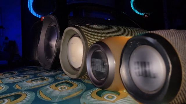 30K SPECIAL! ALL MY JBL synchronised! Jbl boombox+xtreme2+pulse3+charge3+2 partybox100 | max vol! смотреть онлайн