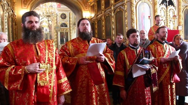 Кто Бог велий, яко Бог наш? Чин Торжества Православия в Ахтырском соборе Орла смотреть онлайн