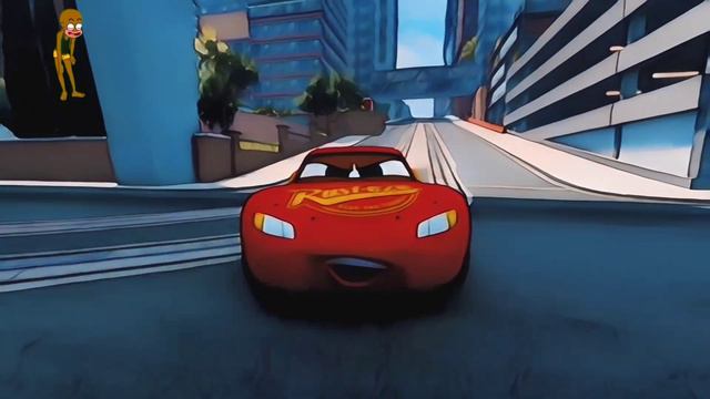 Epic Escape From The Lightning McQueen Demon Eater & Car Cartoons Eater McQueen | Coffindance Song