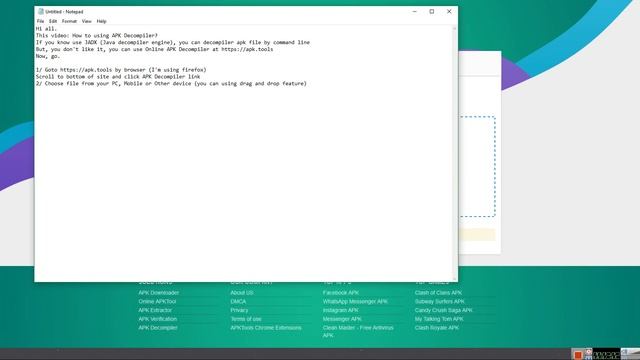 How to decompiler APK by Online APK Decompiler смотреть онлайн