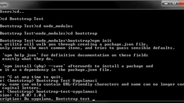 npm ile package.json Yapılandırması смотреть онлайн