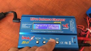 Как заряжать кораблик для рыбалки Камарад и Соло зарядкой IMax B6