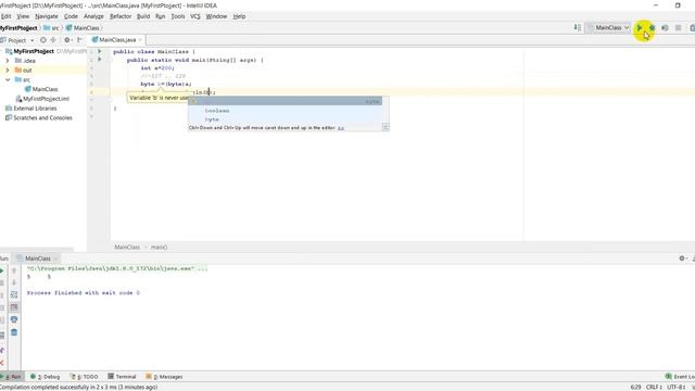 Уроки по Java. Преобразование типов данных в джава смотреть онлайн