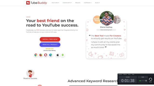 How To Use Tubebuddy Chrome Extension - Best SEO Tools For YouTube смотреть онлайн