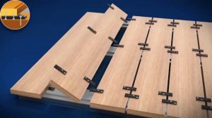 Монтаж скрытого крепежа для фасадной или террасной доски