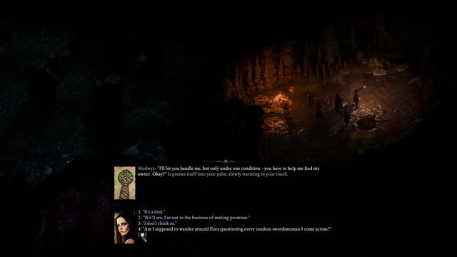 Pillars of Eternity II: Deadfire - Modwyr the talking sword смотреть онлайн