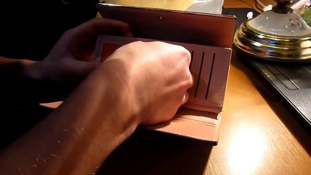 Женский бумажник. Расспаковка. AliExpress. смотреть онлайн