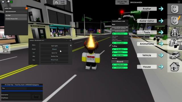 ROBLOX Brookhaven RP | Script GUI Hack | BEST GUI | *PASTEBIN 2022*