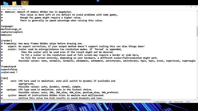 ¿ QUE ES y COMO USAR DOSBOX en WINDOWS 10 ? смотреть онлайн