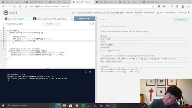 Units 51-57 | More Method Challenges | CodingBytes Java REPL.it speedrun смотреть онлайн
