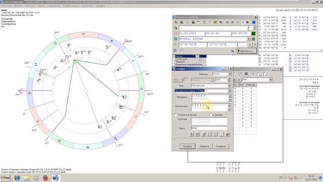 Настройки прогностики в Zet