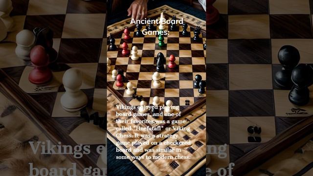 Ancient Board Games: Vikings enjoyed playing board games. #fact #facts #history смотреть онлайн