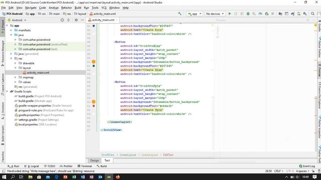 Tutorial Membuat File MS Office dengan Apache POI menggunakan Android Studio смотреть онлайн