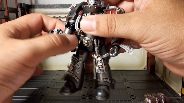 Joytoy Warhammer 40k Grey Knights Castellan Crowe 1:18 Scale Action Figure Review. смотреть онлайн