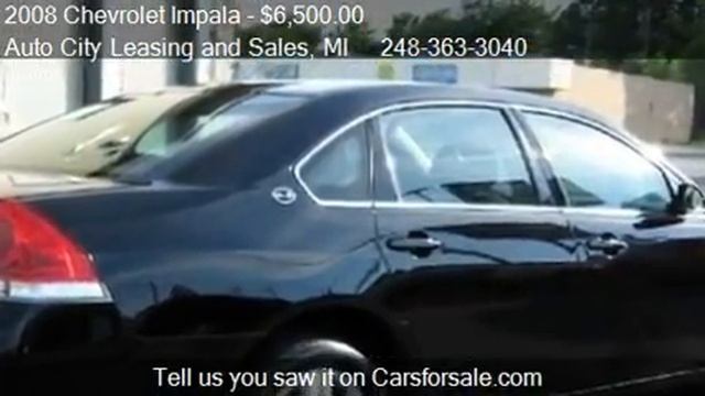 2008 Chevrolet Impala LS - for sale in Waterford, MI 48328 смотреть онлайн