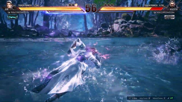 Tekken 8 - Jun Kazama Vs Kazuya GamePlay 4K смотреть онлайн