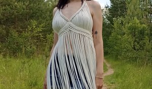 Мастер-класс Платье макраме