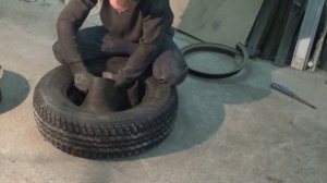 Самостоятельная перебортировка грузового колеса