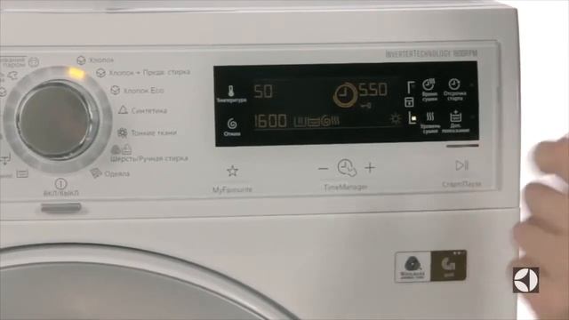 Стирально сушильная машина Electrolux EWW 1686 HDW смотреть онлайн