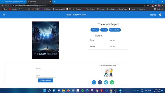 React js | Movies Booking App with React and Material UI смотреть онлайн