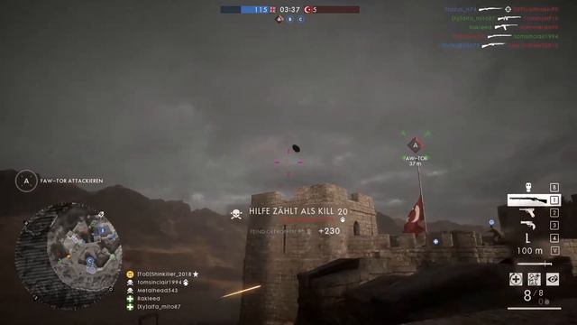 SMLE MKIII & Festung von Faw | Battlefield 1 смотреть онлайн