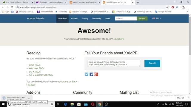 How to download latest xampp Server in Tamil смотреть онлайн