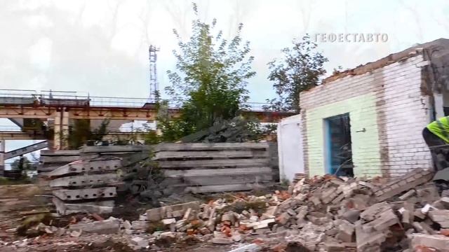 Бетонный щебень фракция 100-150 мм (Битый бетон) Дроблёный бетон. смотреть онлайн