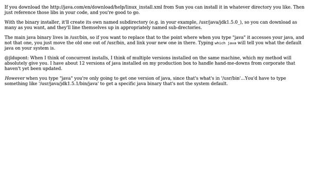 Multiple Java environment on the same Linux machine (2 Solutions!!) смотреть онлайн
