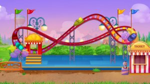 Строим американские горки | Мультфильм Стройка для детей