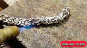 Браслет серебряный «Московский Бисмарк» изготовление.