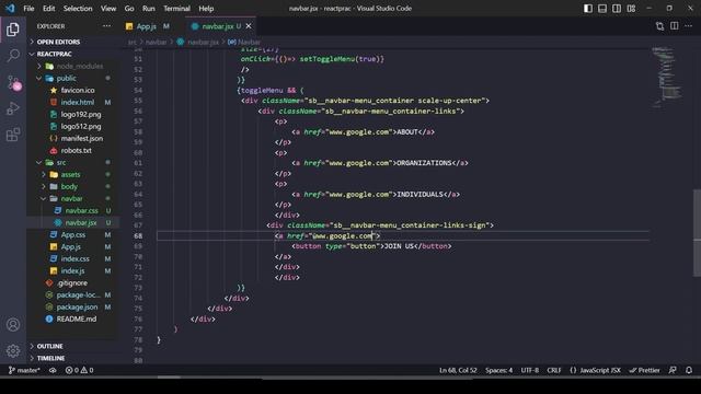 Responsive Navbar Tutorial With React JS | 2023 смотреть онлайн