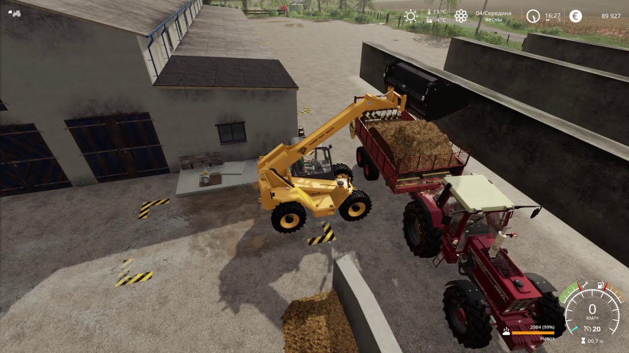 (PS4 Pro) FS19 Oberkrebach #63 Project Bio смотреть онлайн