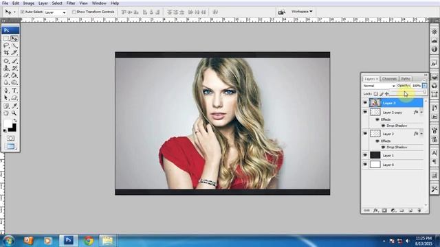 photoshop tutorial | How to make | Clipping mask effect смотреть онлайн