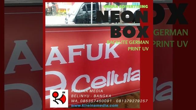 NEON BOX BACKLITE GERMAN | PRINT UV | VISUAL 2 SISI | by Kireina Media смотреть онлайн