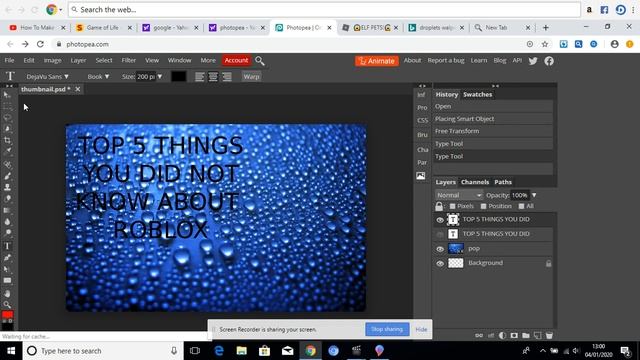 HOW TO MAKE A HIGH QUALITY THUMBNAIL! (all free!! ) смотреть онлайн