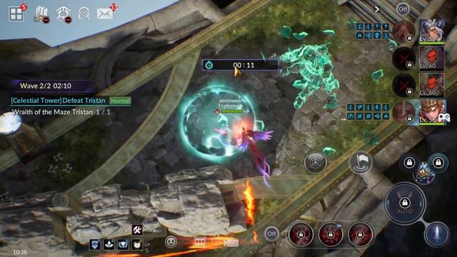 [Seven Knights 2] Celestial Tower Normal Floor 100 (Tristan) смотреть онлайн