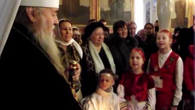 Встреча Владыки Иринея детьми 12.02.2017 г. смотреть онлайн